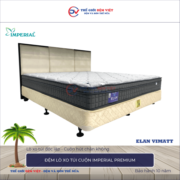 Đệm lò xo túi cuộn Elan IMPERIAL PREMIUM 2